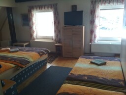 čtyřlůžkový pokoj